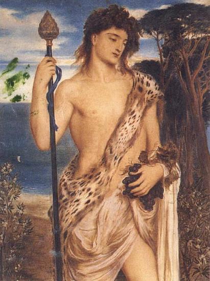 Simeon Solomon Bacchus oil painting image